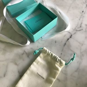 Tiffany &Co authentic pouches and box